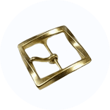 金のベルトバックル